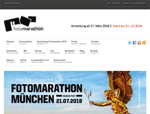 Tablet Screenshot of fotomarathonmuenchen.de